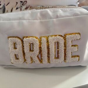 Simply Southern bride makeup bag